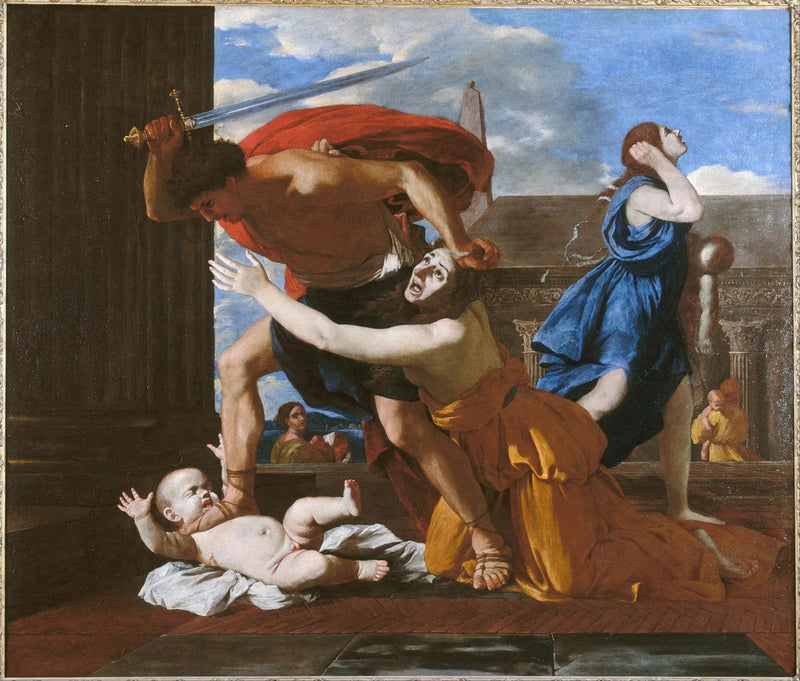 La masacre de los inocentes - Nicolas Poussin