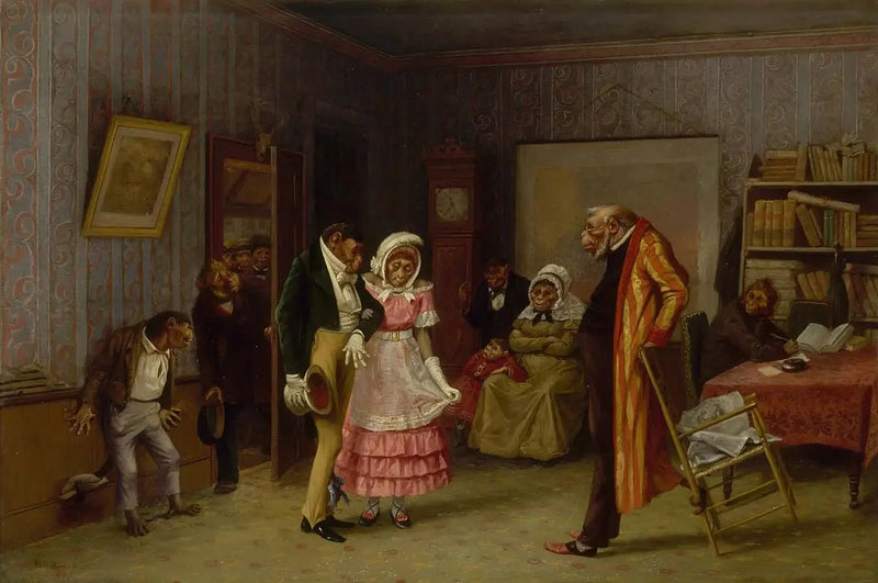 La fuga en el partido - William Holbrook
