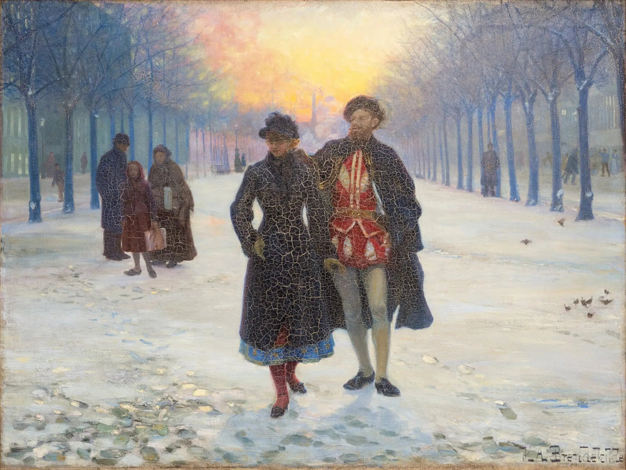 La mañana después del carnaval. - H. A. Brendekilde