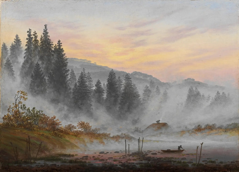 La Mañana - Caspar David Friedrich