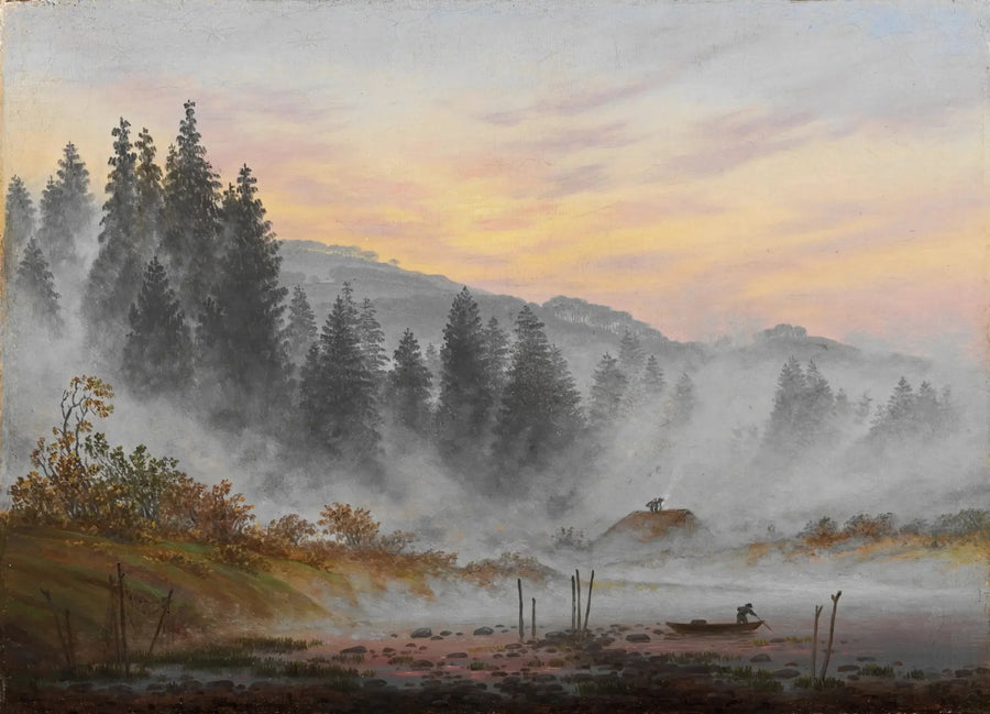 La Mañana - Caspar David Friedrich