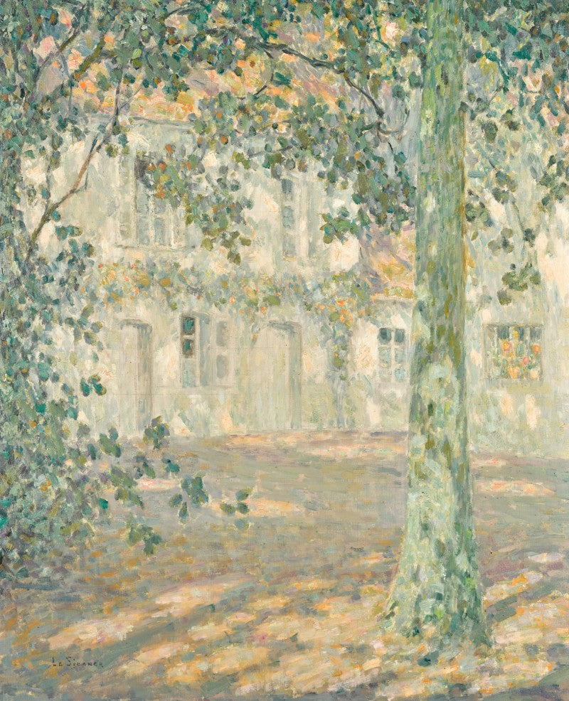 La mañana, Gerberoy - Henri Le Sidaner