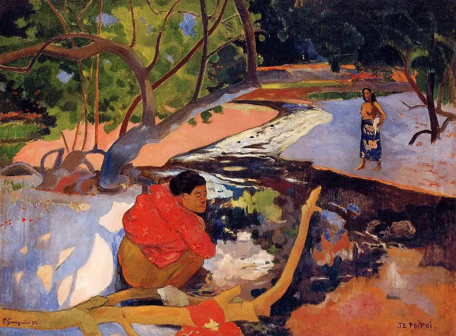 La mañana - Paul Gauguin
