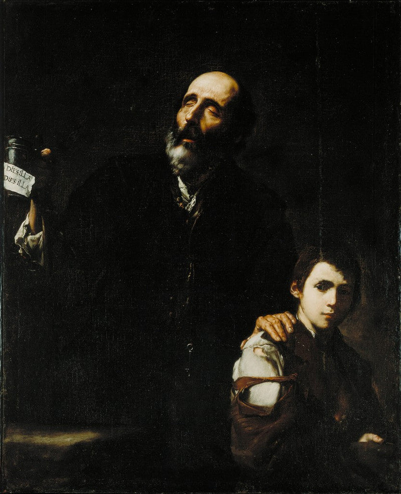 El mendigo ciego y su niño - Jusepe de Ribera