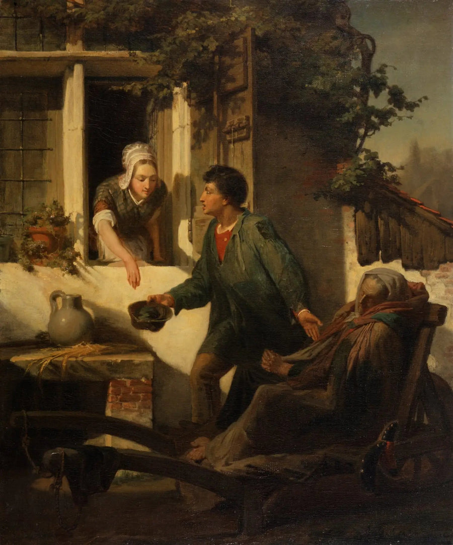 El mendigo ciego - Lawrence Alma-Tadema