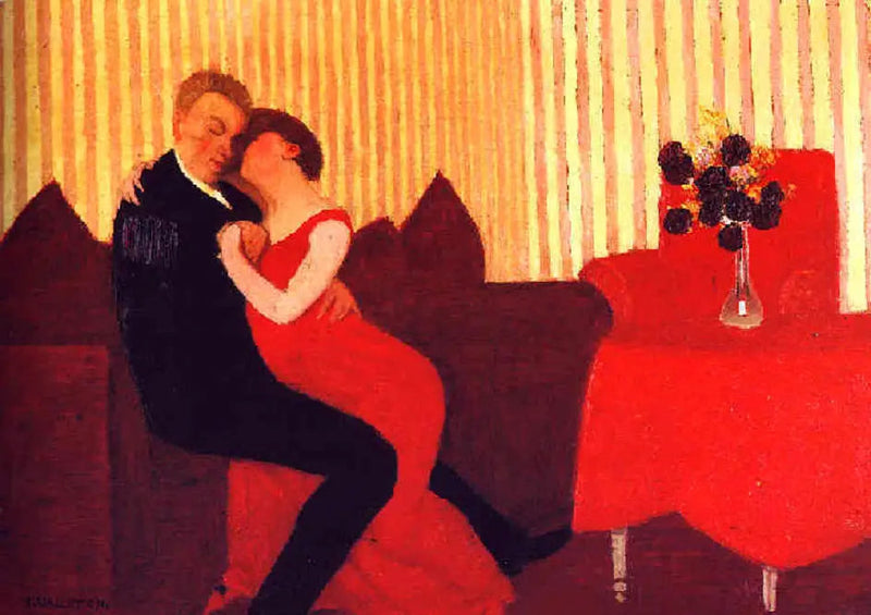 La Mentira - Félix Vallotton