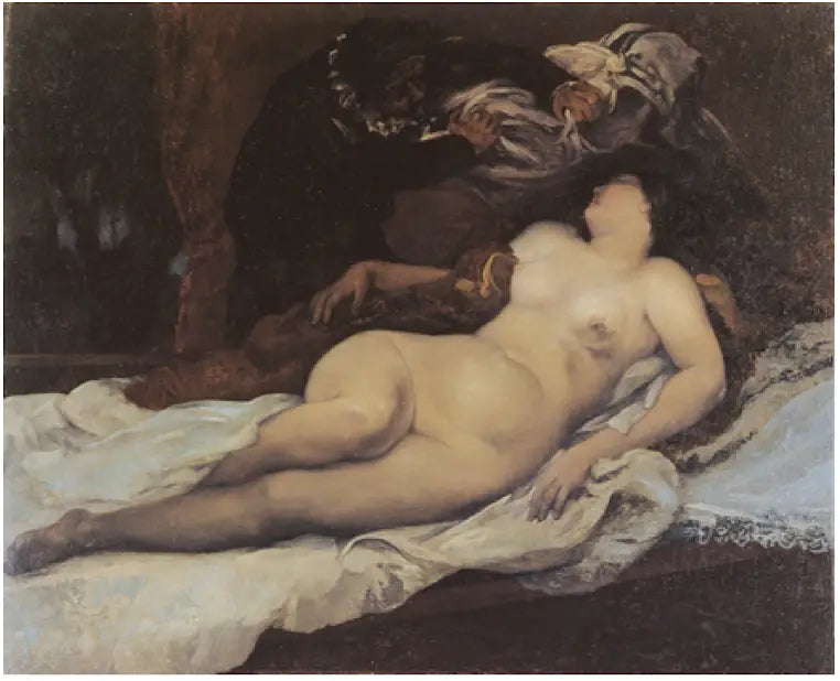 El asesinato de Desdémona - Gustave Courbet