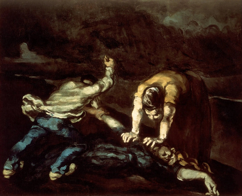 El Asesinato - Paul Cézanne