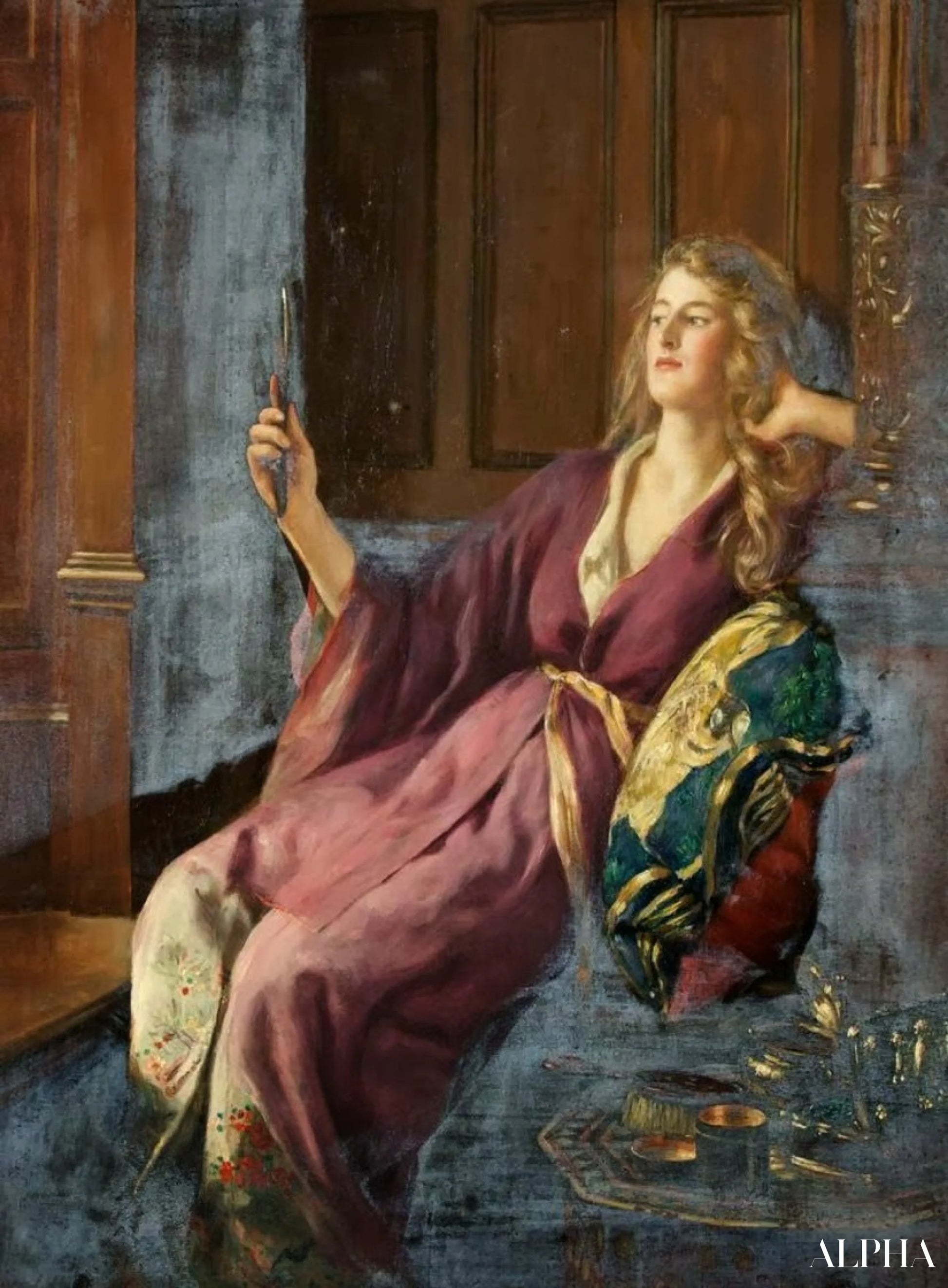 Le Minx de John Collier - Reproductions de tableaux et peintures haut de gamme