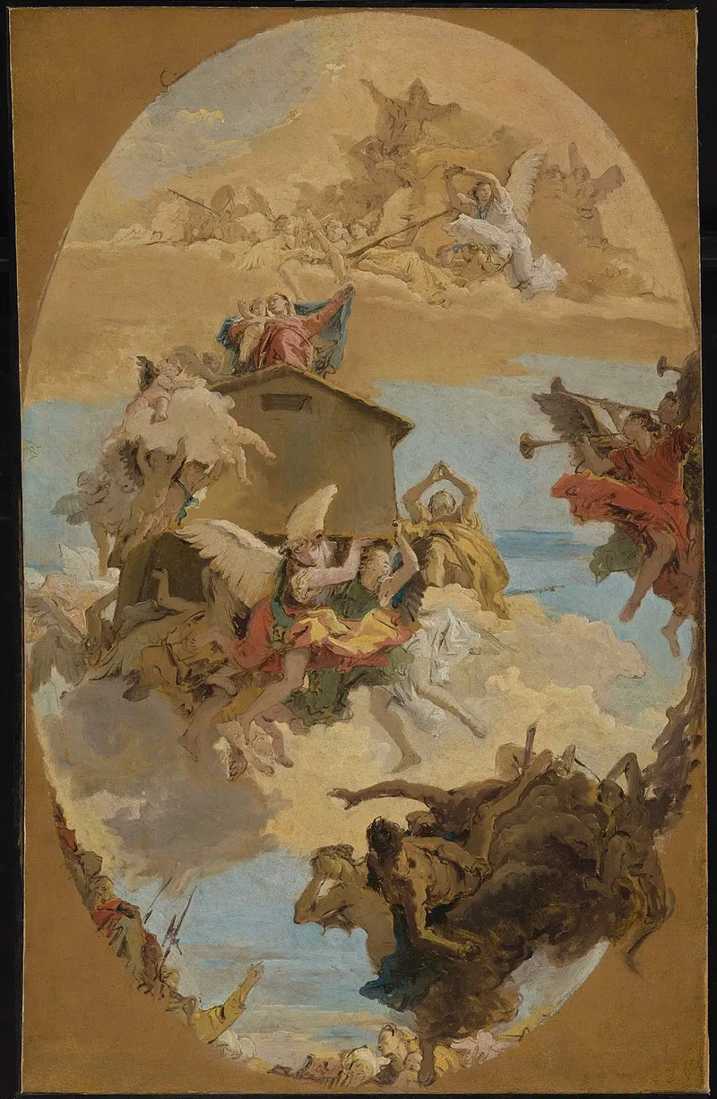 El milagro de la Santa Casa de Loreto - Giovanni Battista Tiepolo