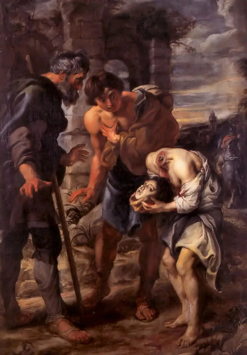 El milagro de san Justin - Peter Paul Rubens