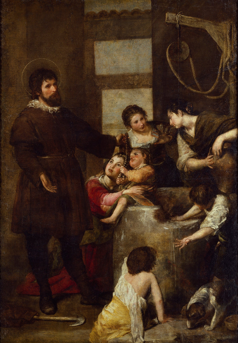 El milagro del pozo - Alonso Cano