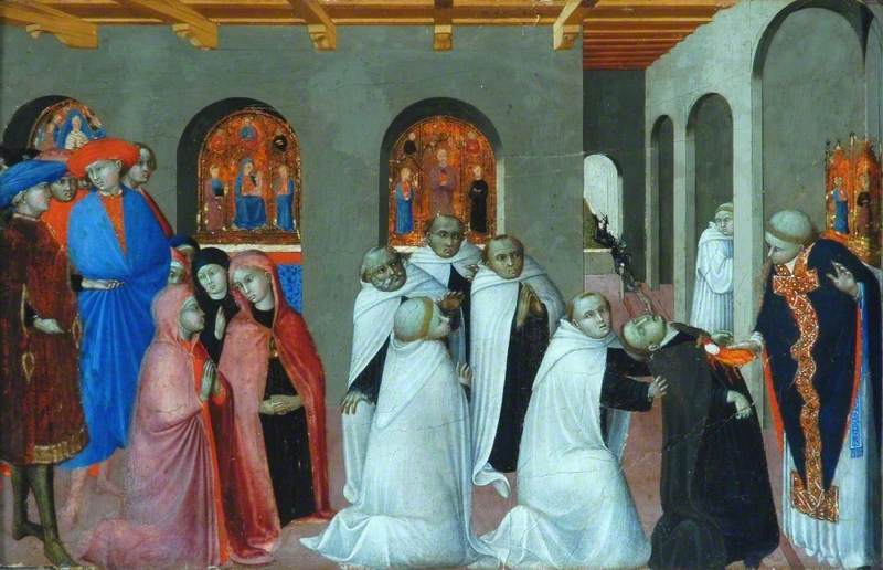 El milagro del Santísimo Sacramento - Stefano di Giovanni (Sassetta)