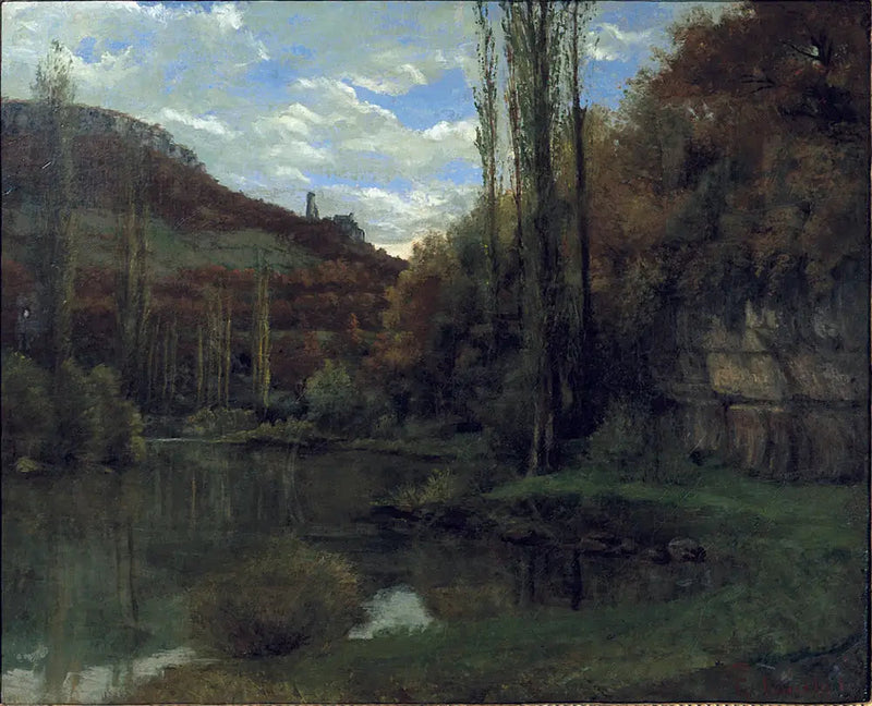 El espejo de Scey - Gustave Courbet