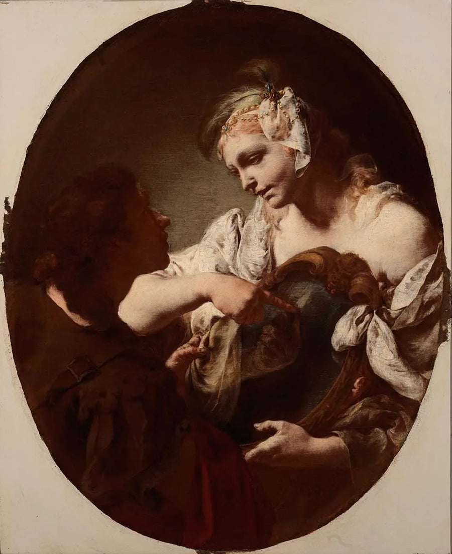 El Espejo Mágico - Giovanni Battista Piazzetta
