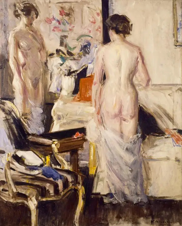 El modelo - Francis Cadell