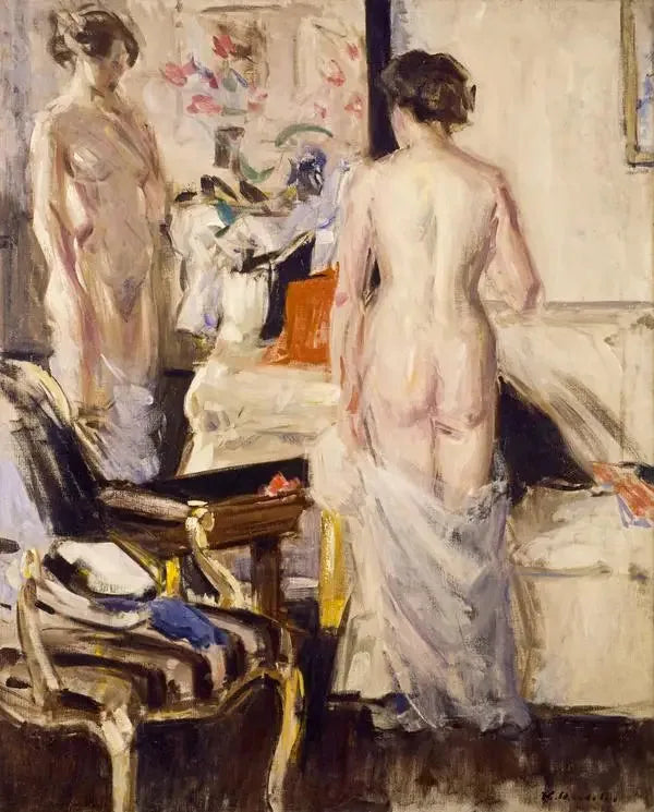 El modelo - Francis Cadell