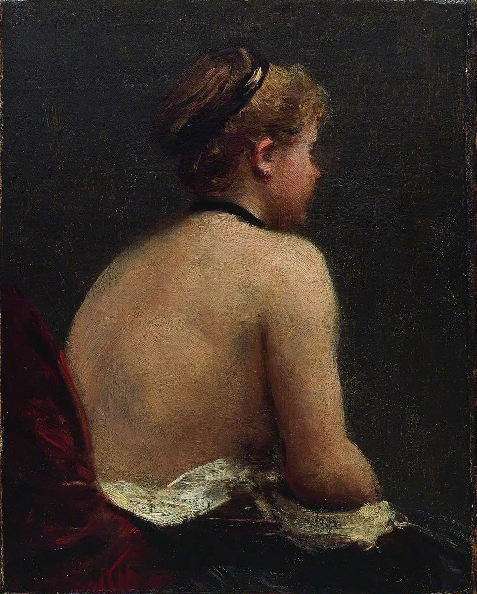 Le modèle - Henri Fantin-Latour - Alpha Reproduction