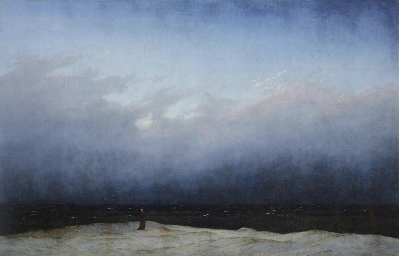 El Monje a la Orilla del Mar - Caspar David Friedrich