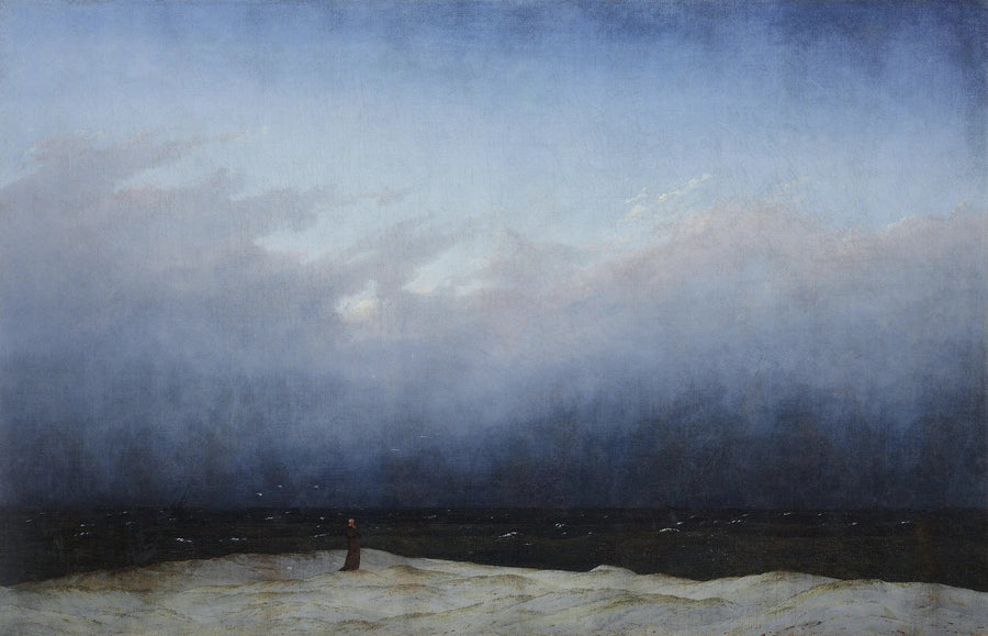 El Monje a la Orilla del Mar - Caspar David Friedrich