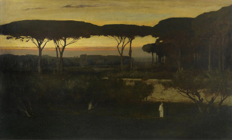 El monje - George Inness