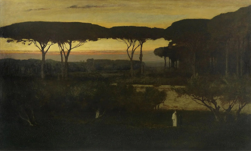 El monje - George Inness