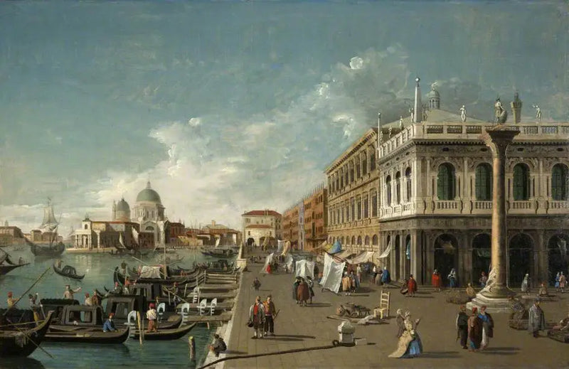 El Molo, Venecia - Canaletto