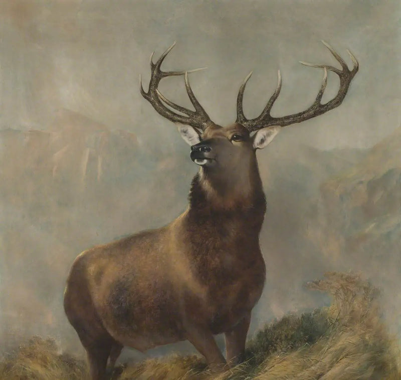 El monarca del Glen - Edwin Henry Landseer