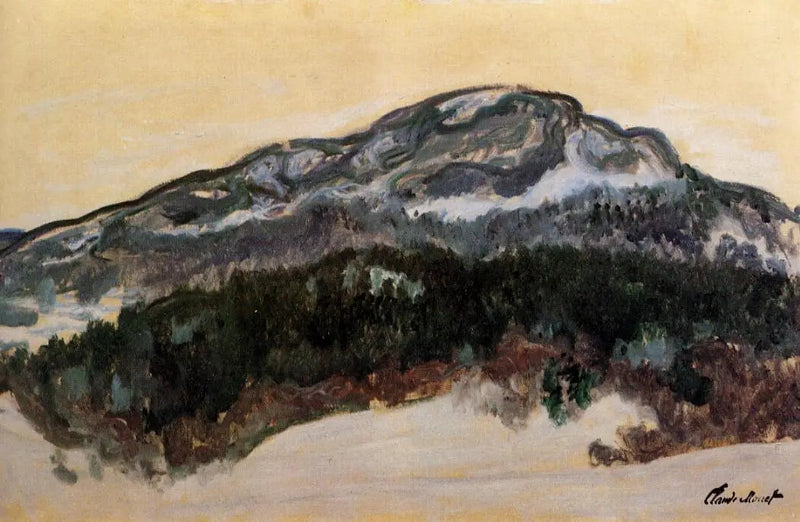 El monte Kolsaas en Noruega - Claude Monet