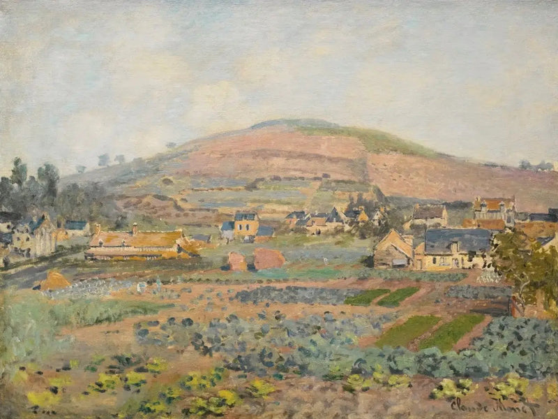El Mont Riboudet en Rouen en Primavera - Claude Monet