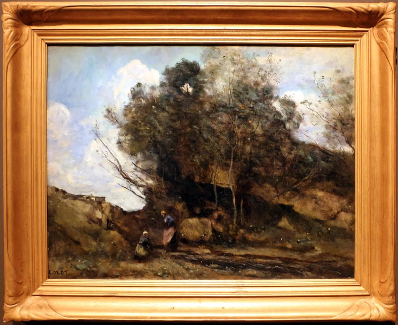 El Monte Ussy - Jean-Baptiste Camille Corot