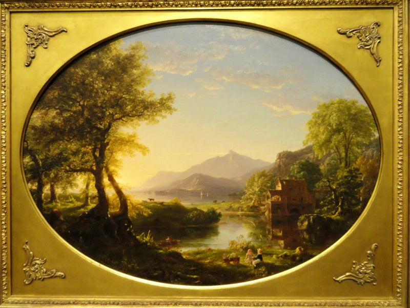 El Molino, atardecer - Thomas Cole