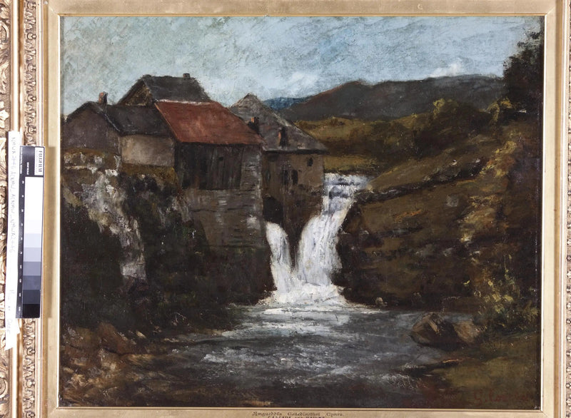 El Molino de Orbe - Gustave Courbet