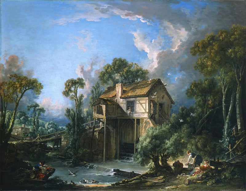El molino de Charenton - François Boucher