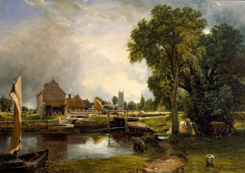 El Molino de Dedham - John Constable