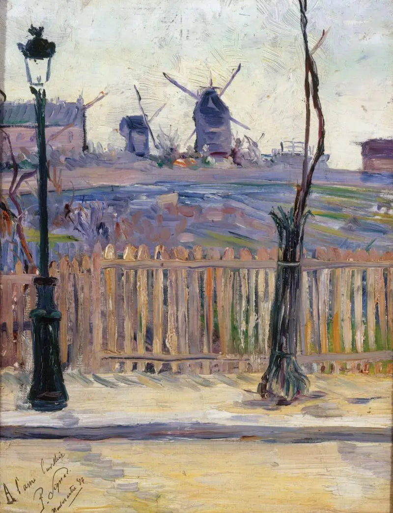 El Molino de la Galette, en Montmartre - Paul Signac