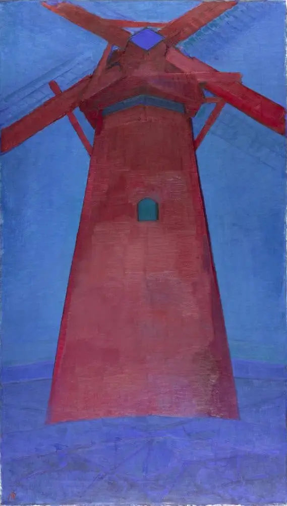 El Moulin Rouge - Piet Mondrian