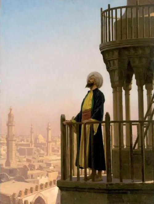 El muezzin - Jean-Léon Gérôme