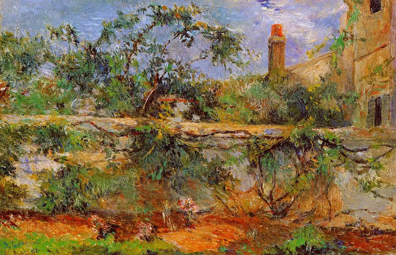 La Muralla medianera, o El Huerto - Paul Gauguin