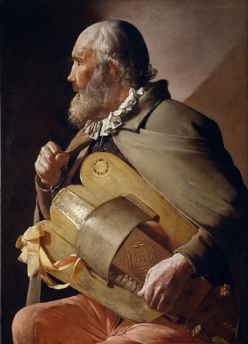 El Músico Ciego. - Georges de La Tour