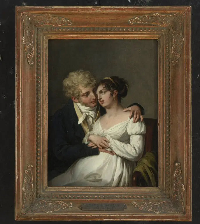 El noveno mes - Louis-Léopold Boilly