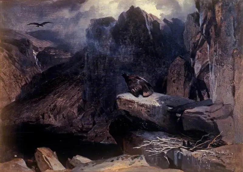 El nido del águila - Edwin Henry Landseer