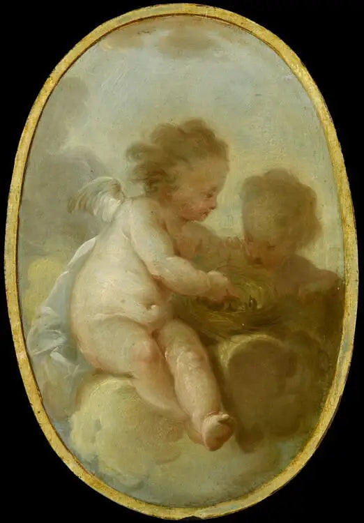 El Nido de los Pájaros - Jean-Honoré Fragonard