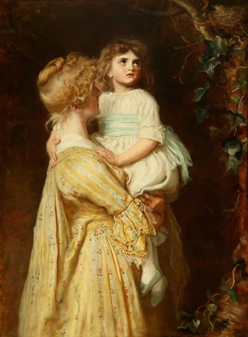 El Nido - John Everett Millais