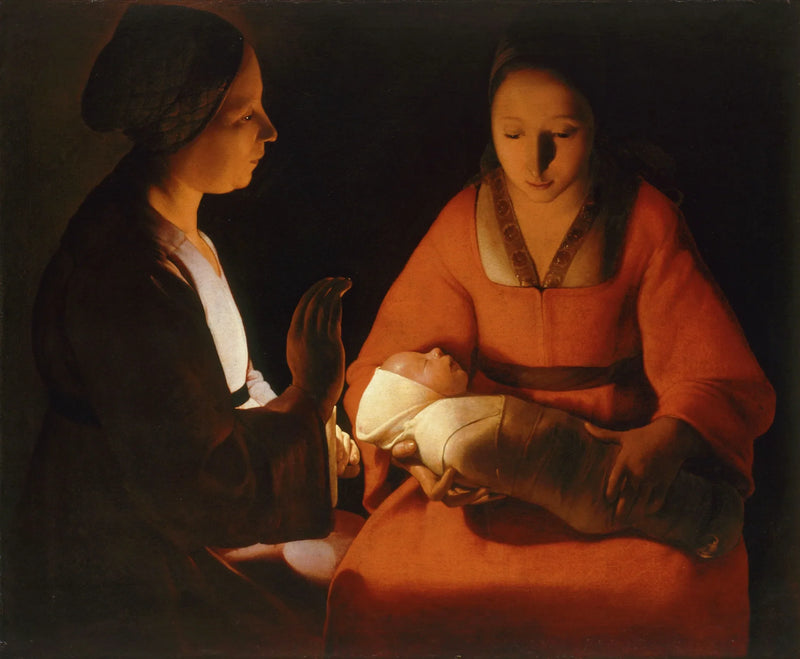 El recién nacido - Georges de La Tour
