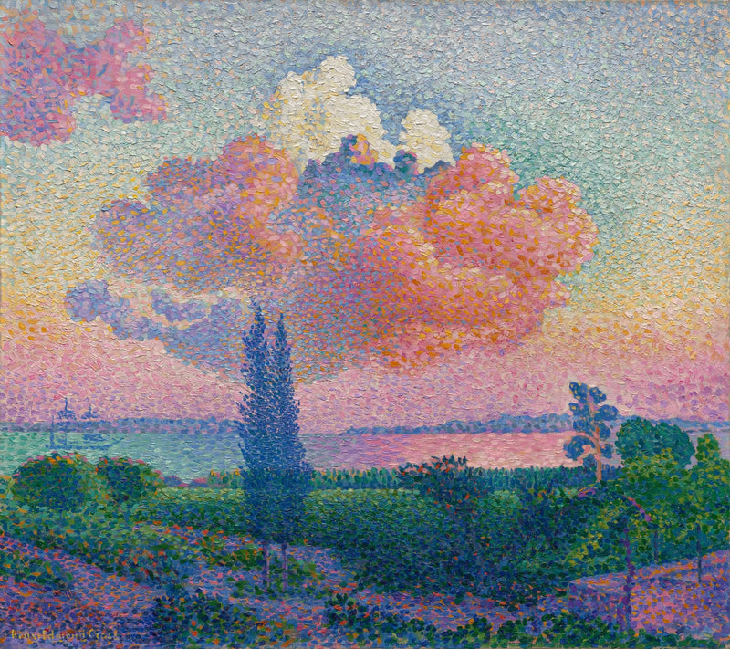 La Nube Rosa - Henri-Edmond Cross