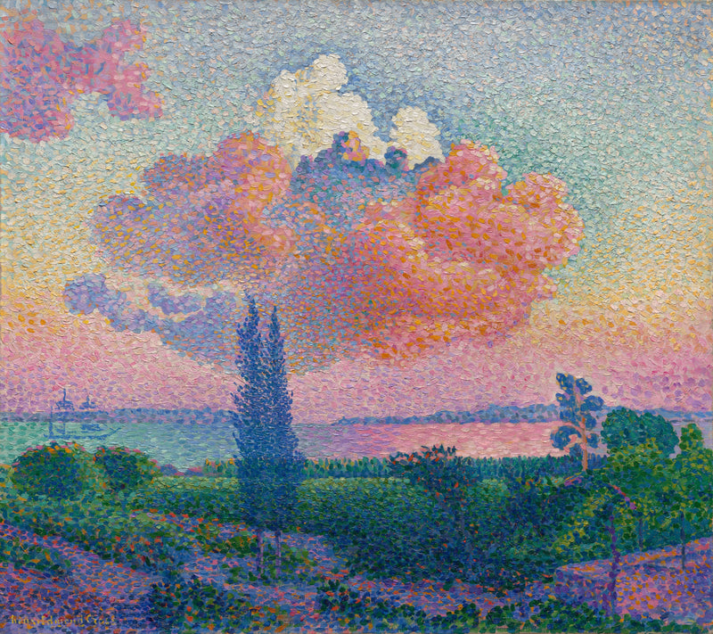 La Nube Rosa - Henri-Edmond Cross