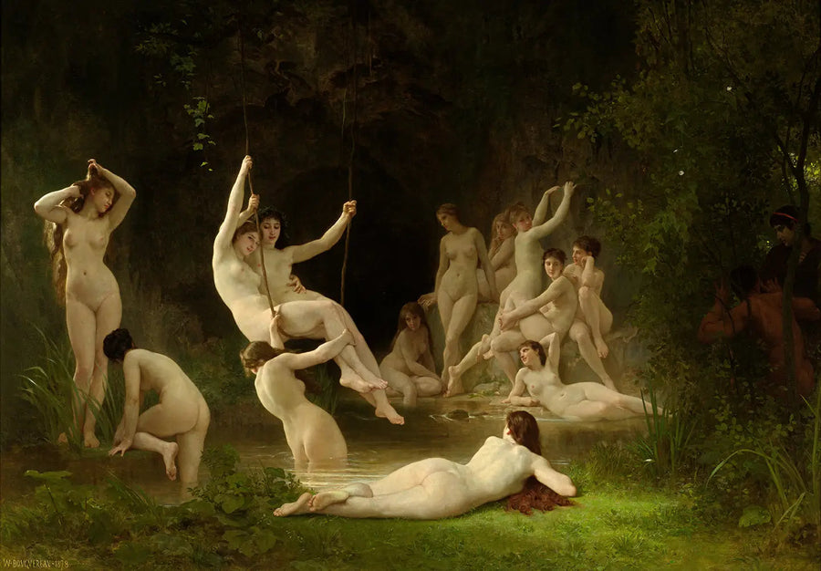 El Nymphée - Bouguereau