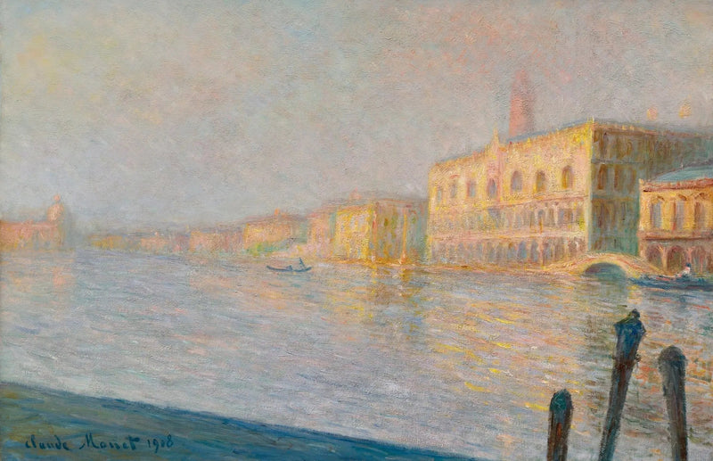 El Palacio Ducal - Claude Monet