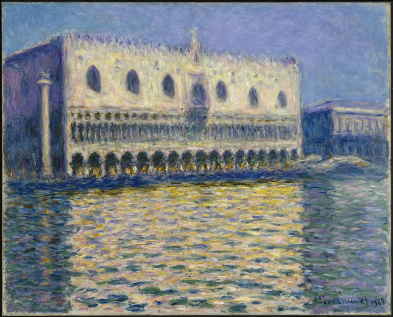 El Palacio Ducal - Claude Monet